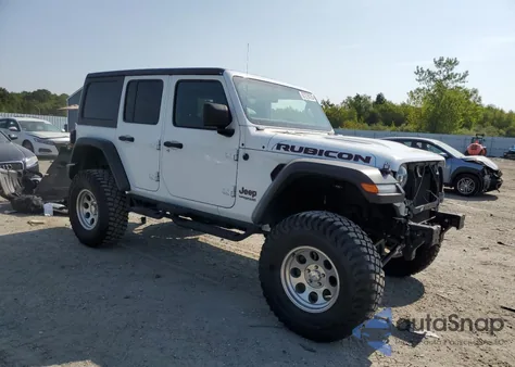 2021 Jeep Wrangler Unlimited Rubicon z USA, uszkodzony, nr VIN 1C4HJXFG4MW523344
